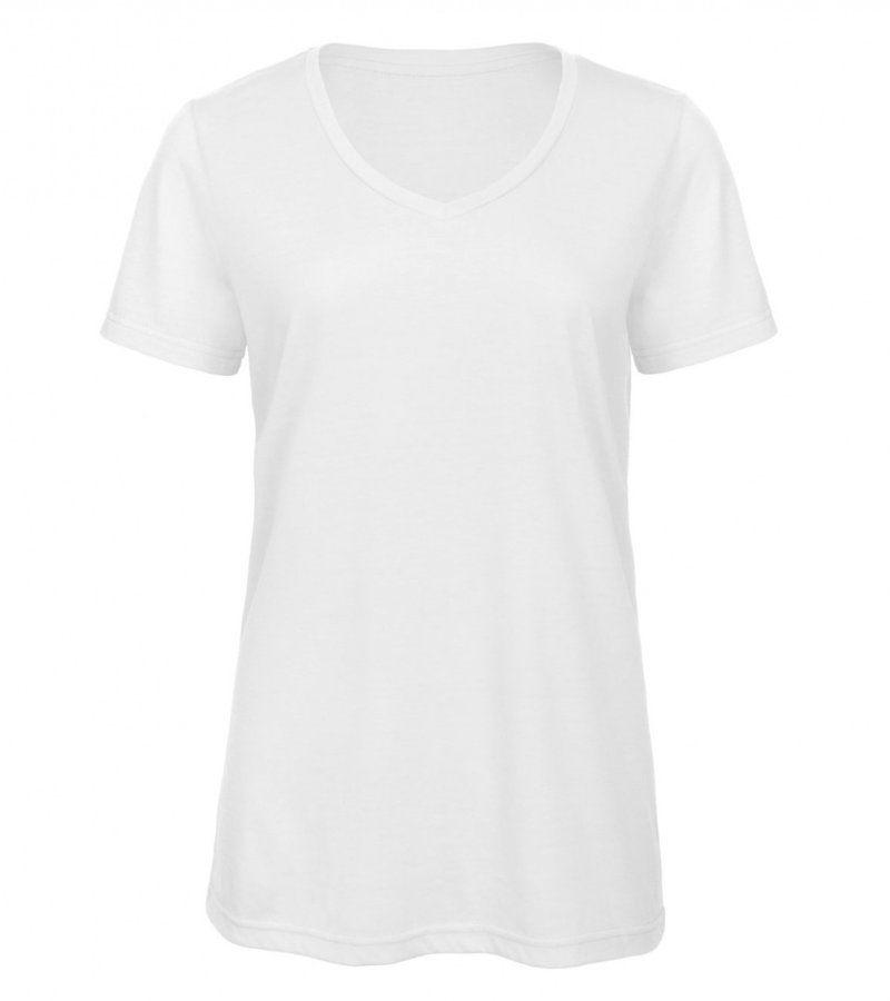 Triblend T-Shirt Donna V Neck